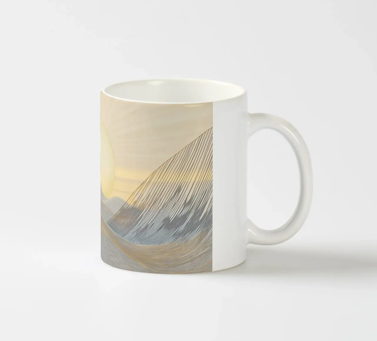 Sole d'oro tazza in ceramica da Imagine