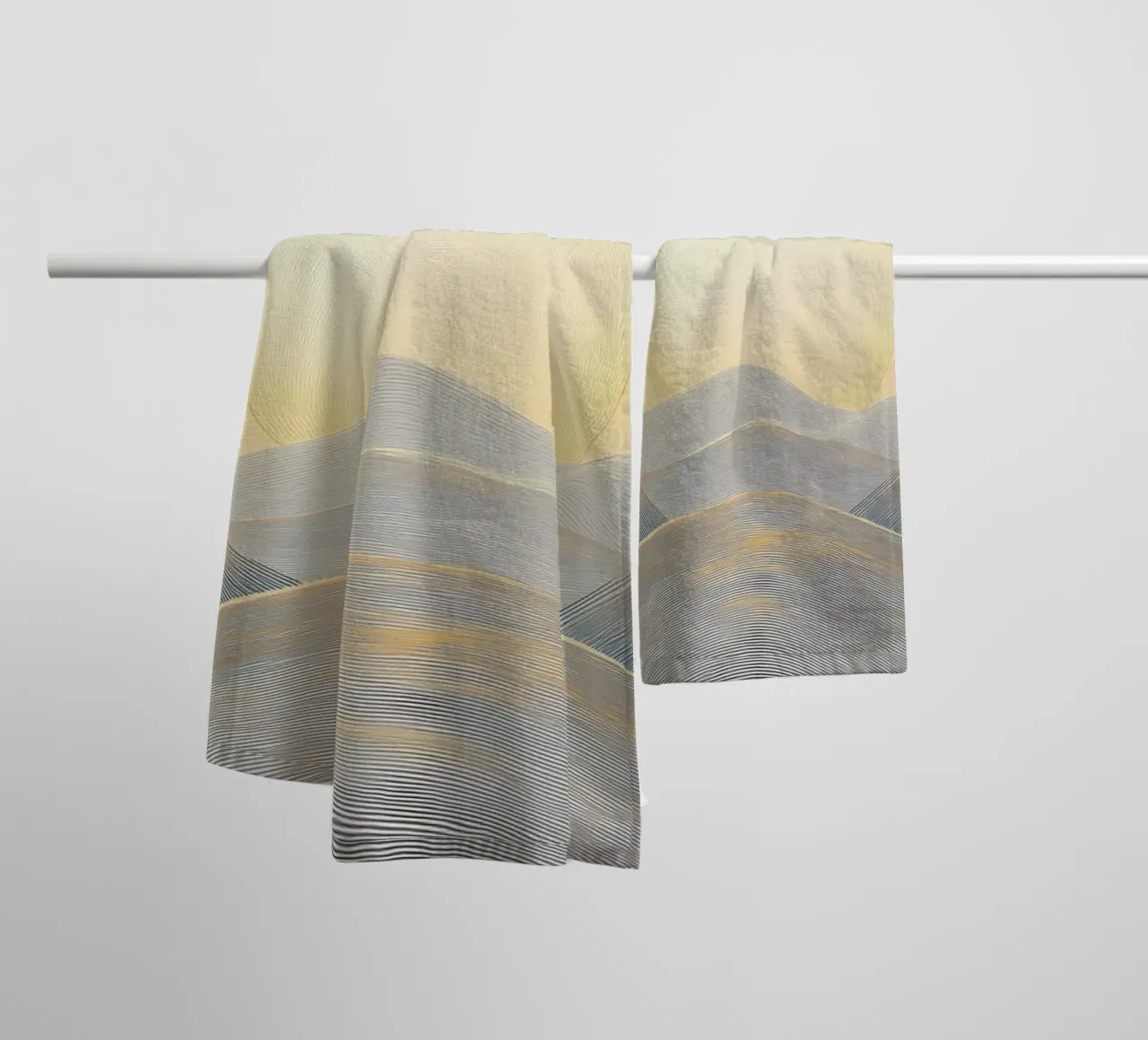 Sole d'oro asciugamano da bagno da Imagine