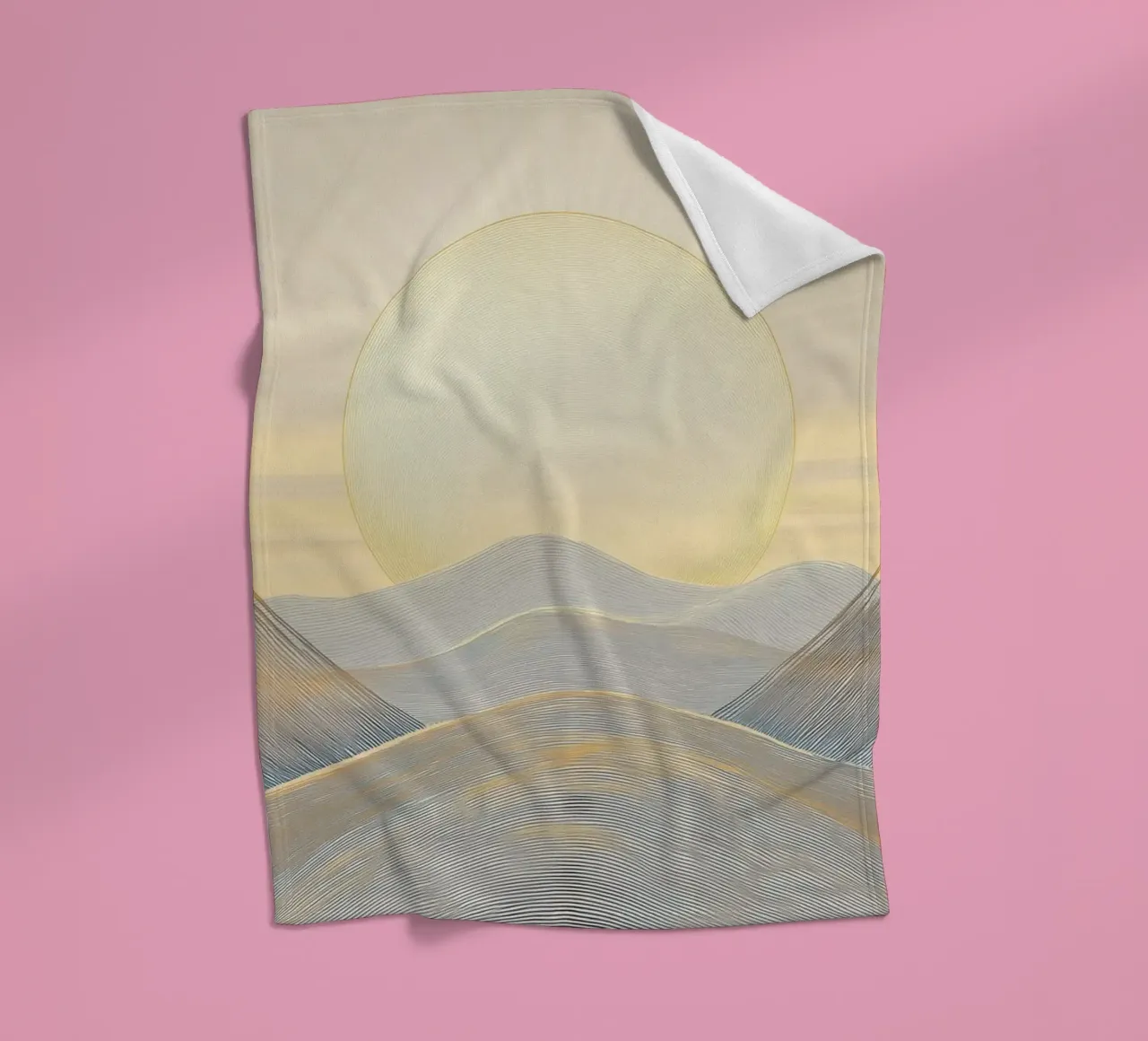 Sole d'oro coperta in pile da Imagine