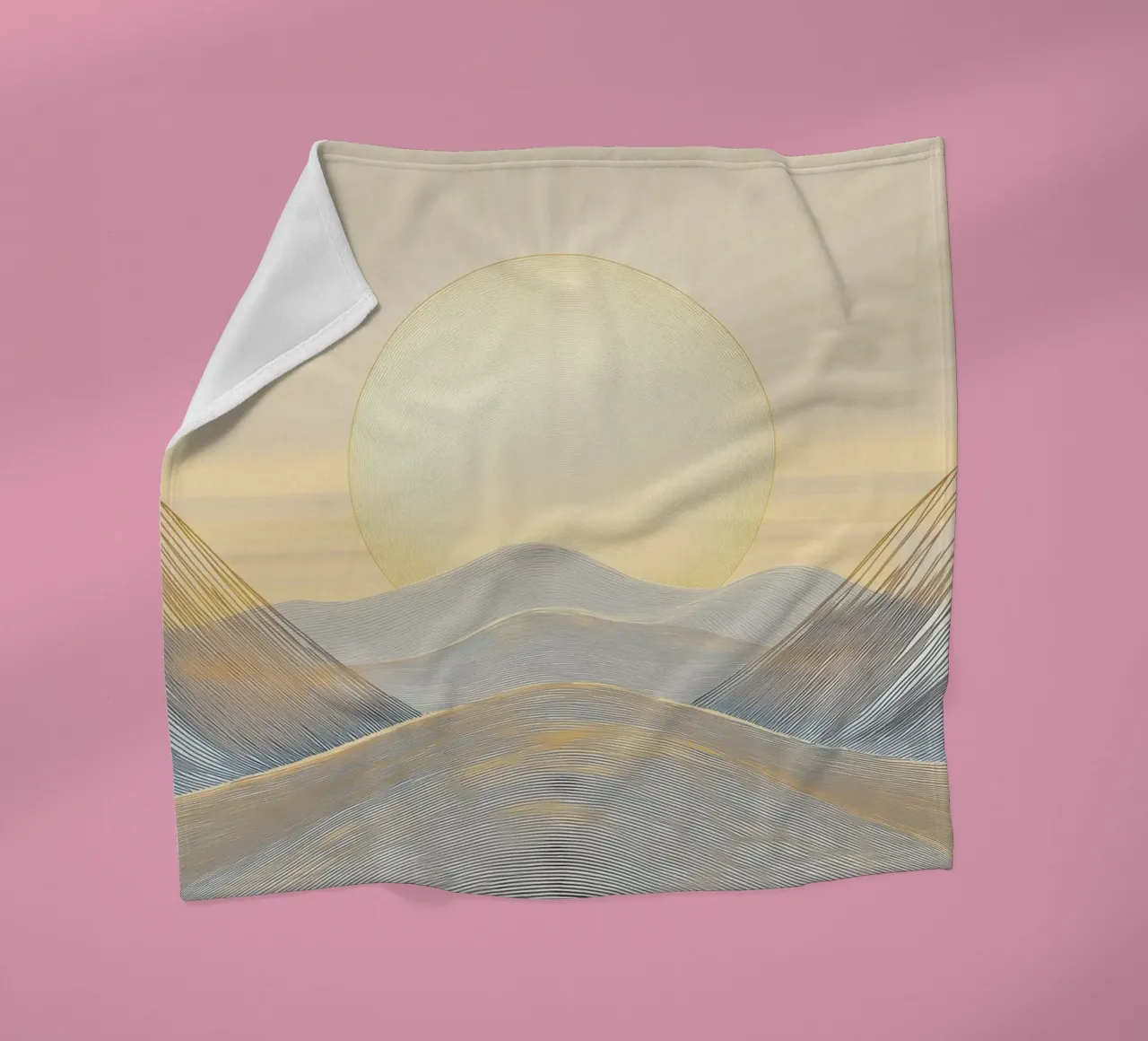 Sole d'oro coperta in pile da Imagine