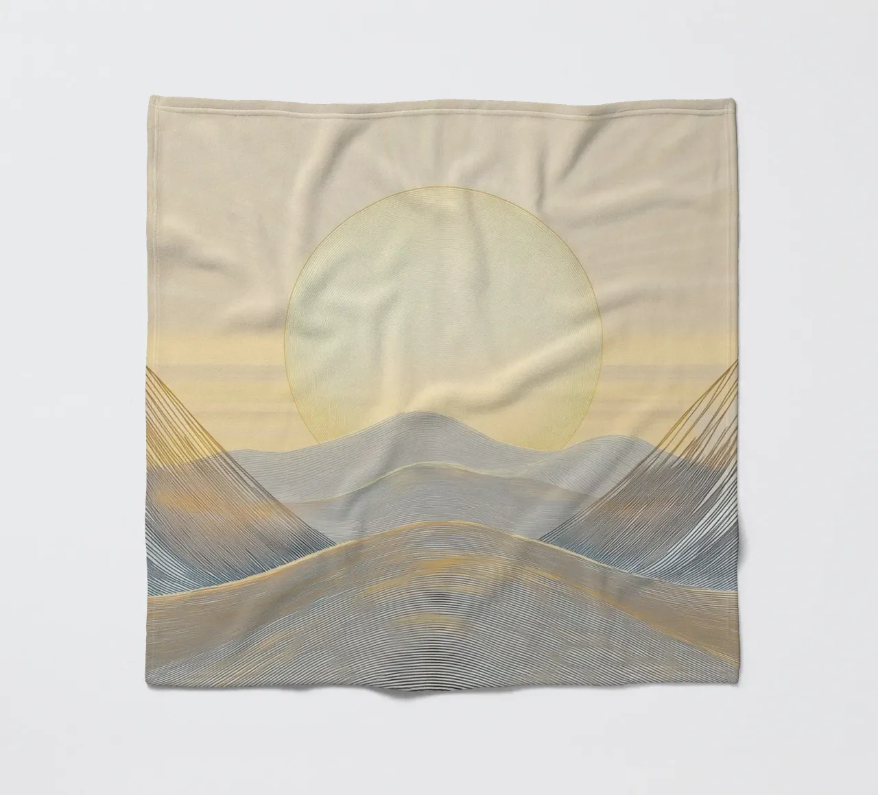 Sole d'oro coperta in pile da Imagine