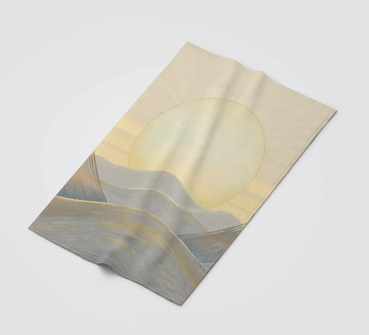 Sole d'oro coperta in pile da Imagine