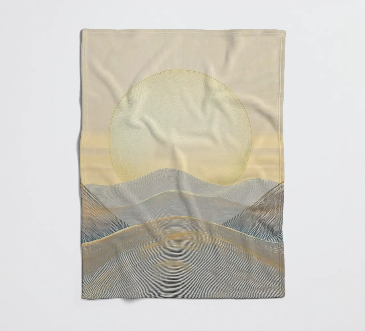 Sole d'oro coperta in pile da Imagine