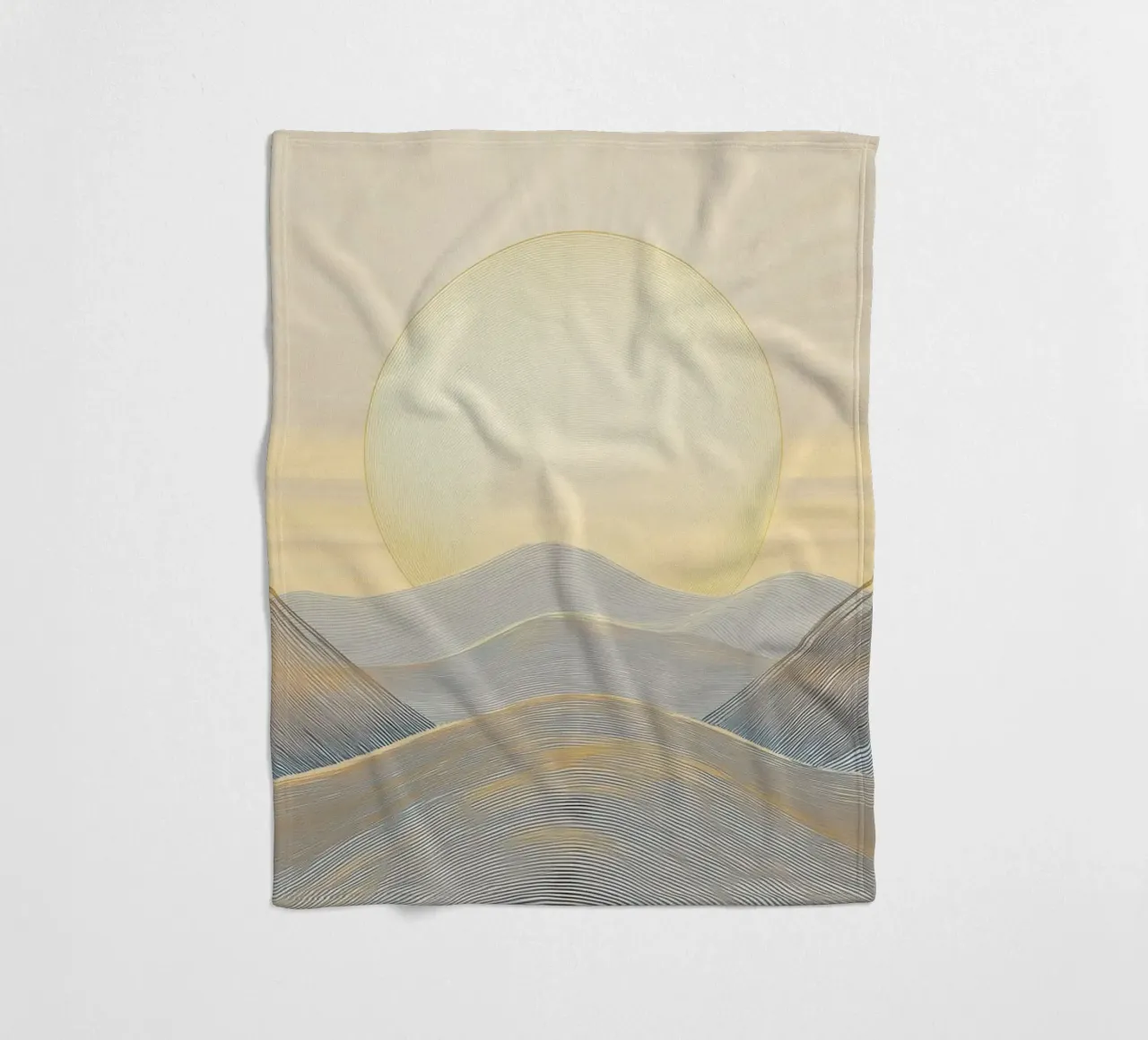 Sole d'oro coperta in pile da Imagine