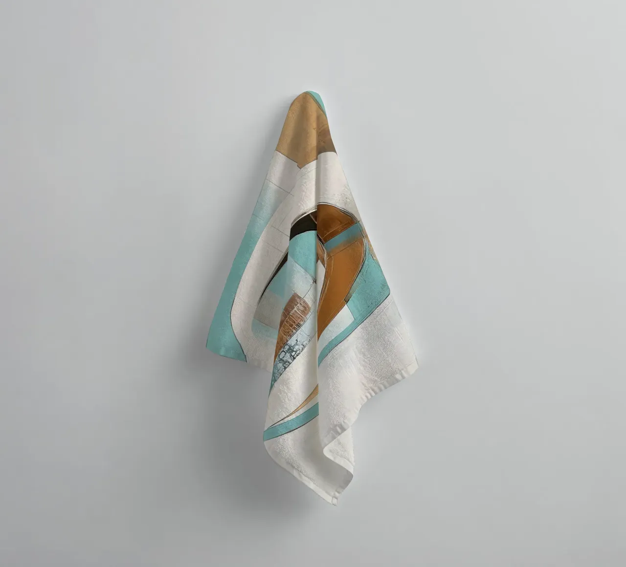 Abstract round towel by Imagine