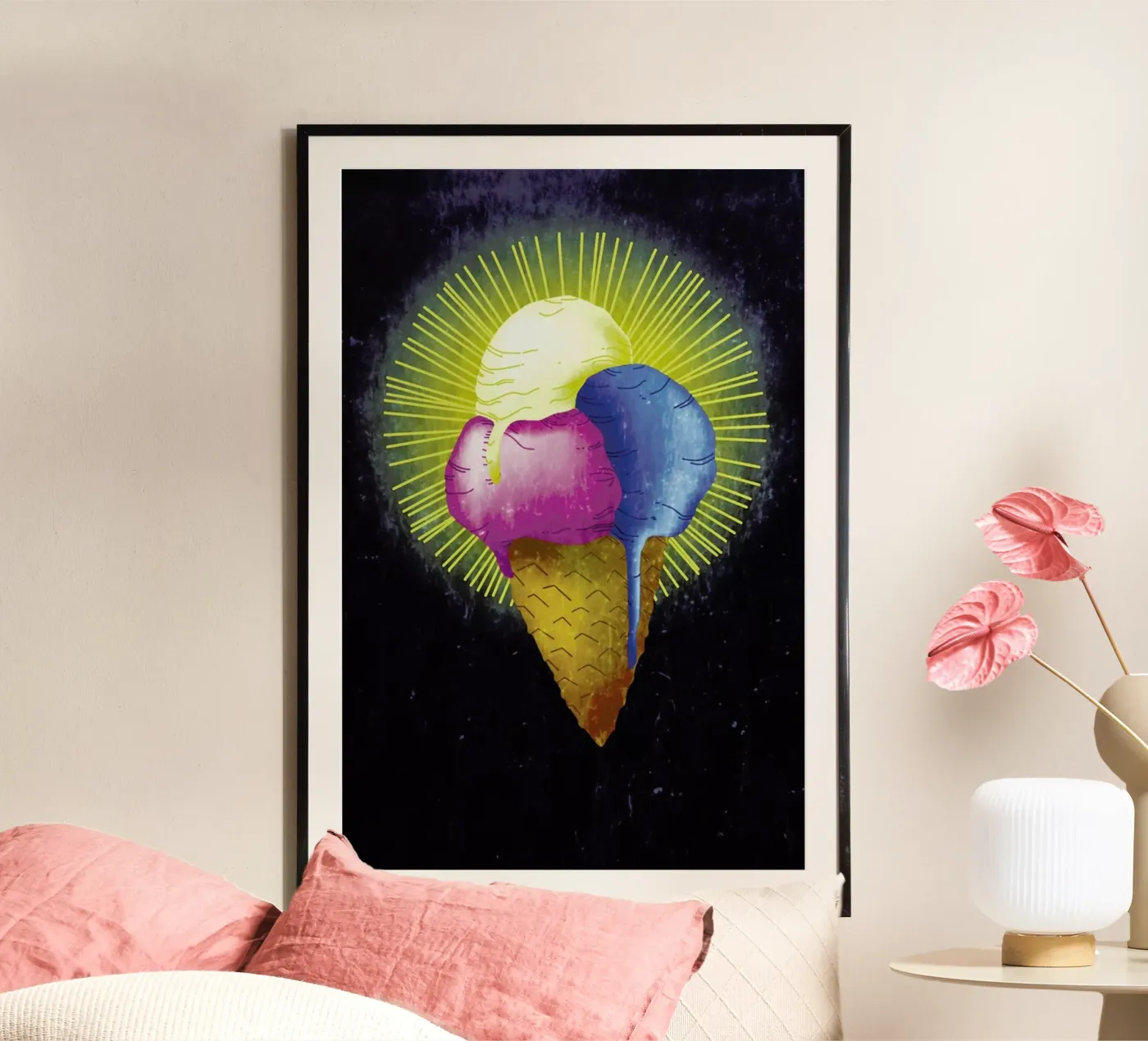 Holy Ice poster da Anna Fietta