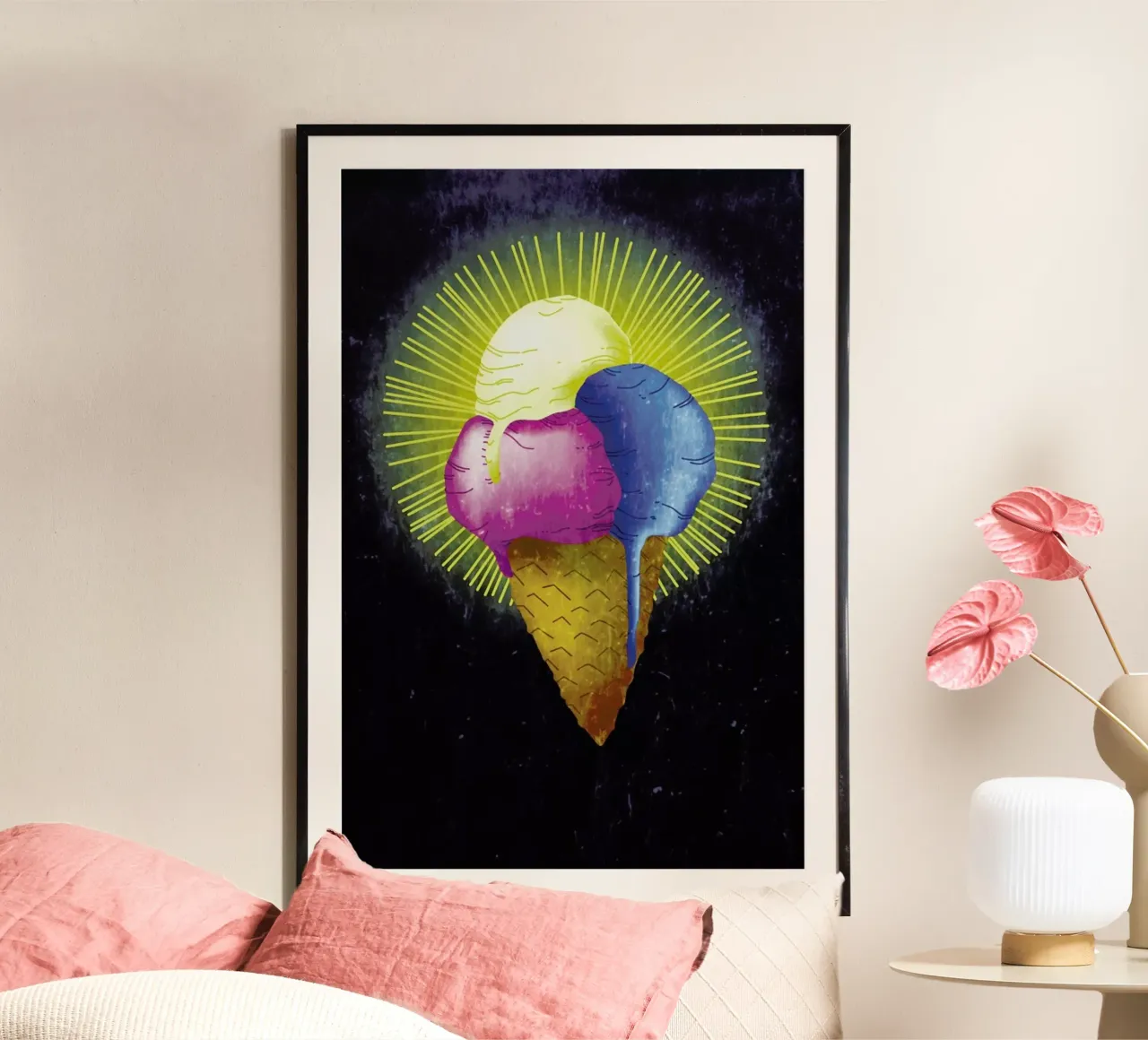 Holy Ice poster da Anna Fietta