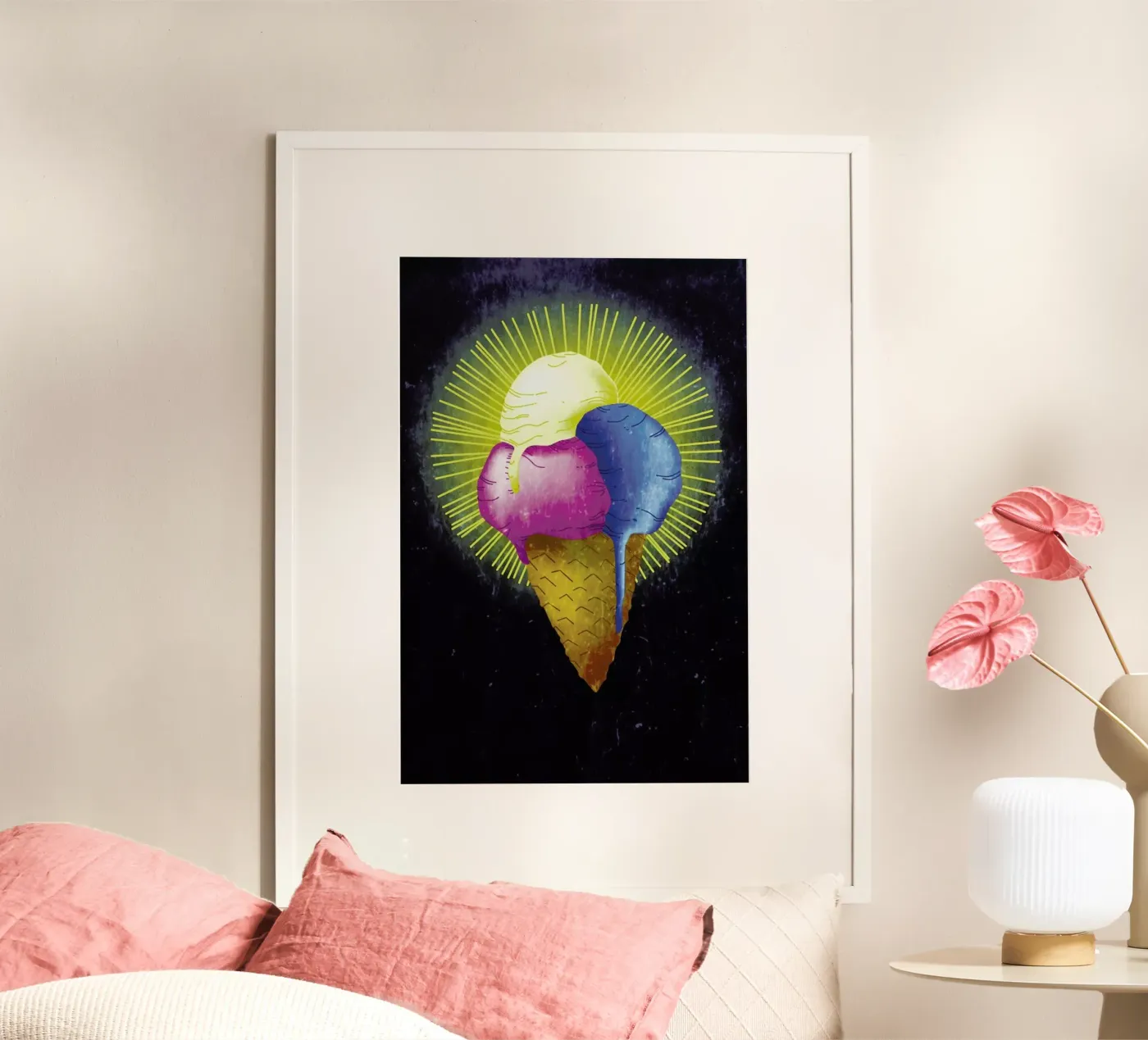 Holy Ice poster da Anna Fietta