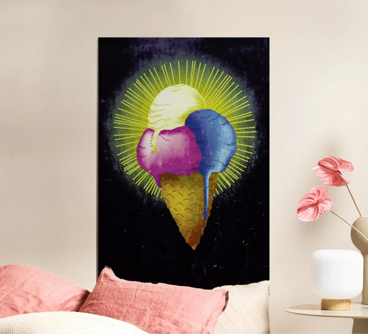 Holy Ice poster da Anna Fietta