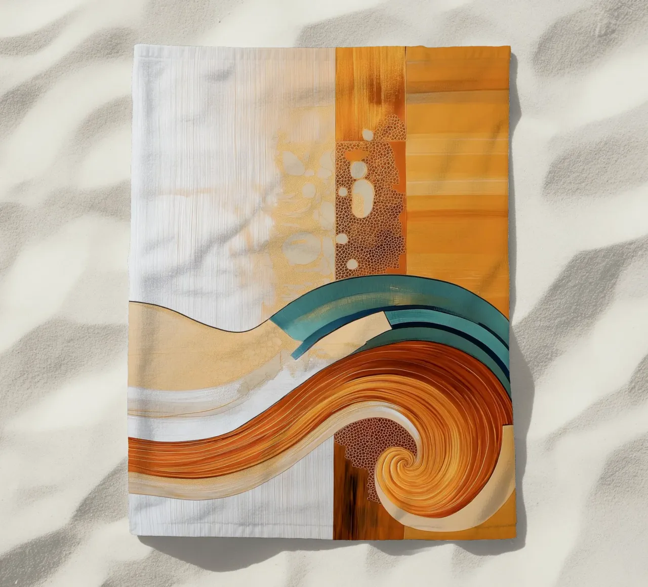 Forme astratte telo mare da Imagine