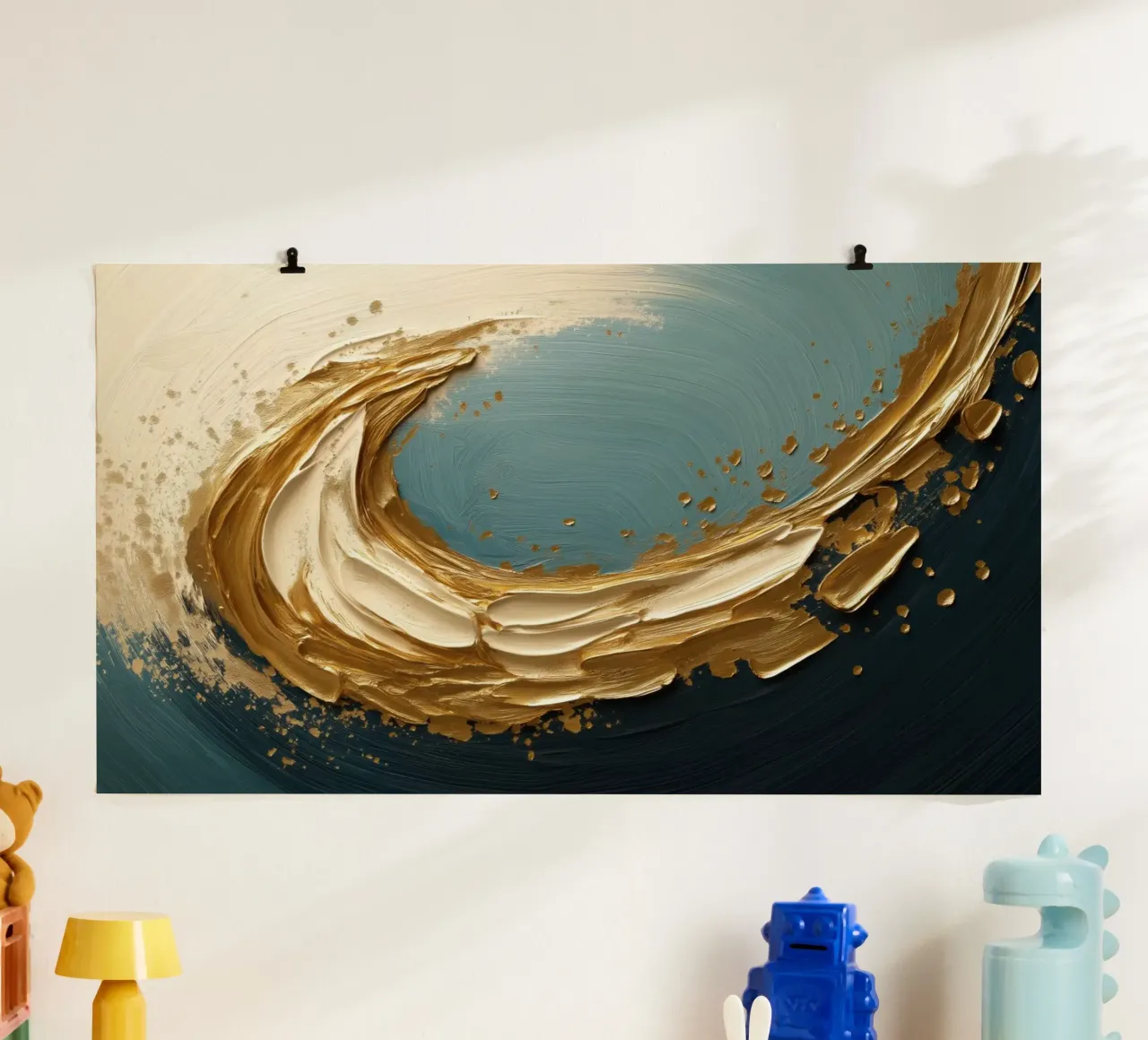 Onda d'oro poster da Imagine