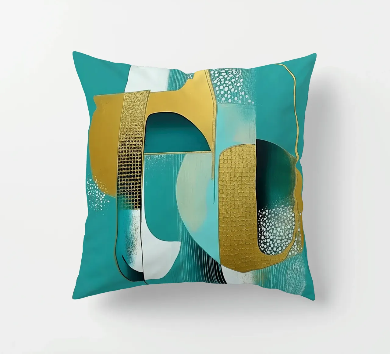 Turchese in goud cuscino da Imagine