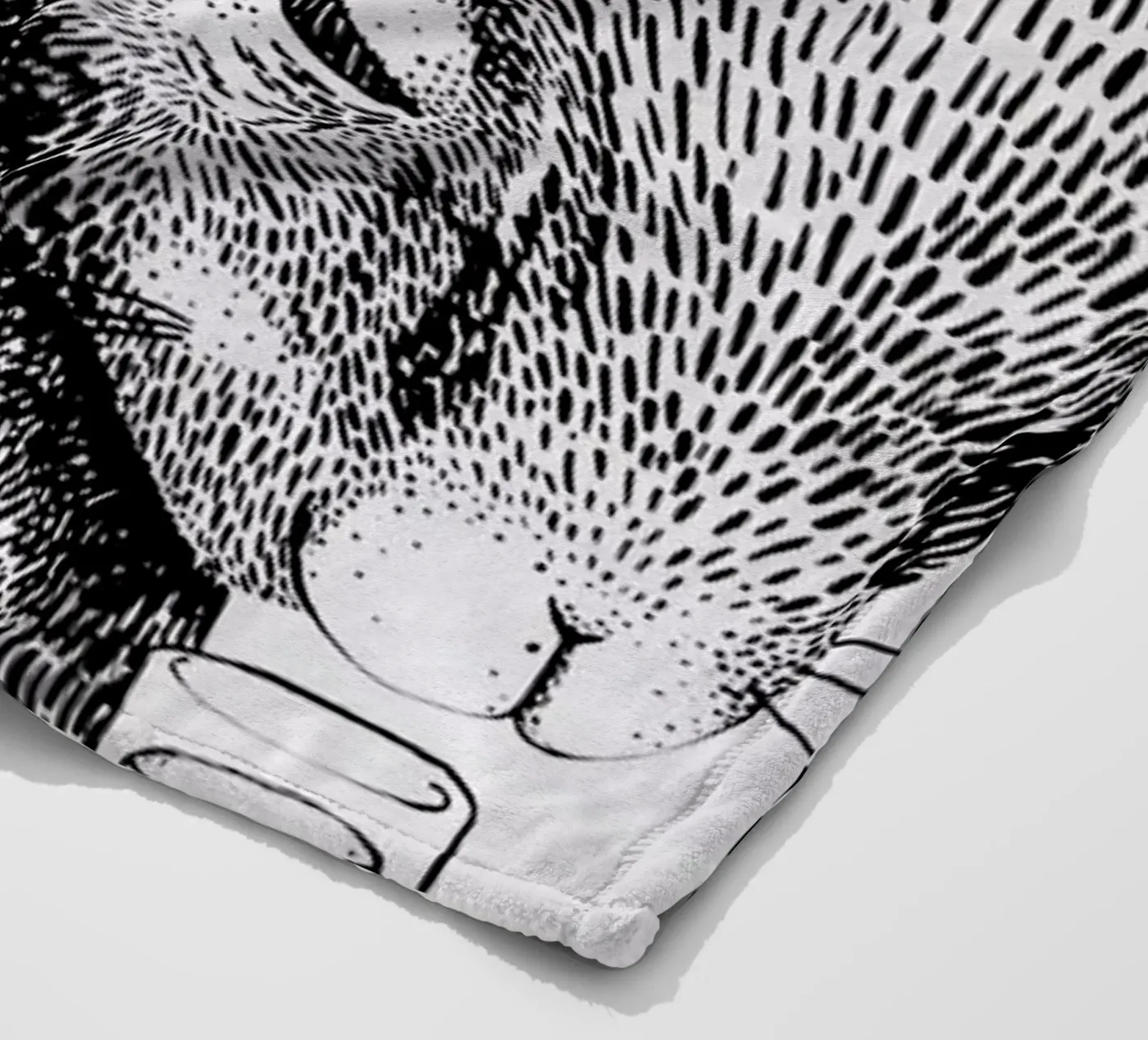 Squirrel fleece blanket by Anna Fietta
