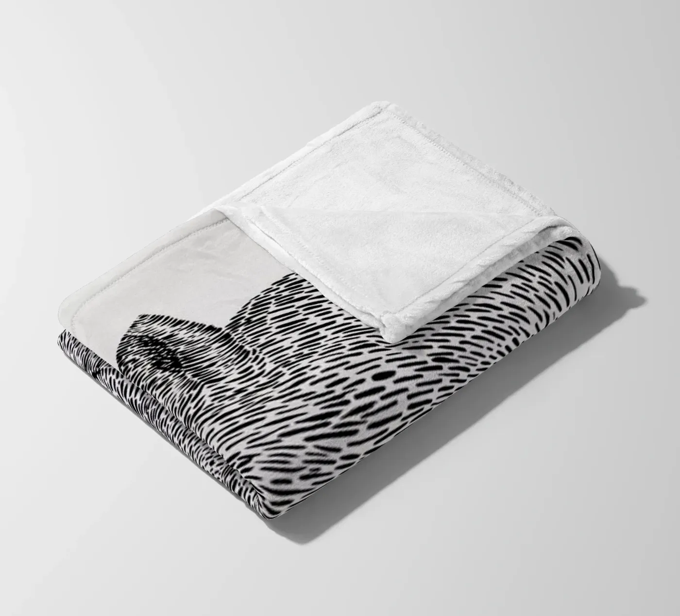 Squirrel fleece blanket by Anna Fietta