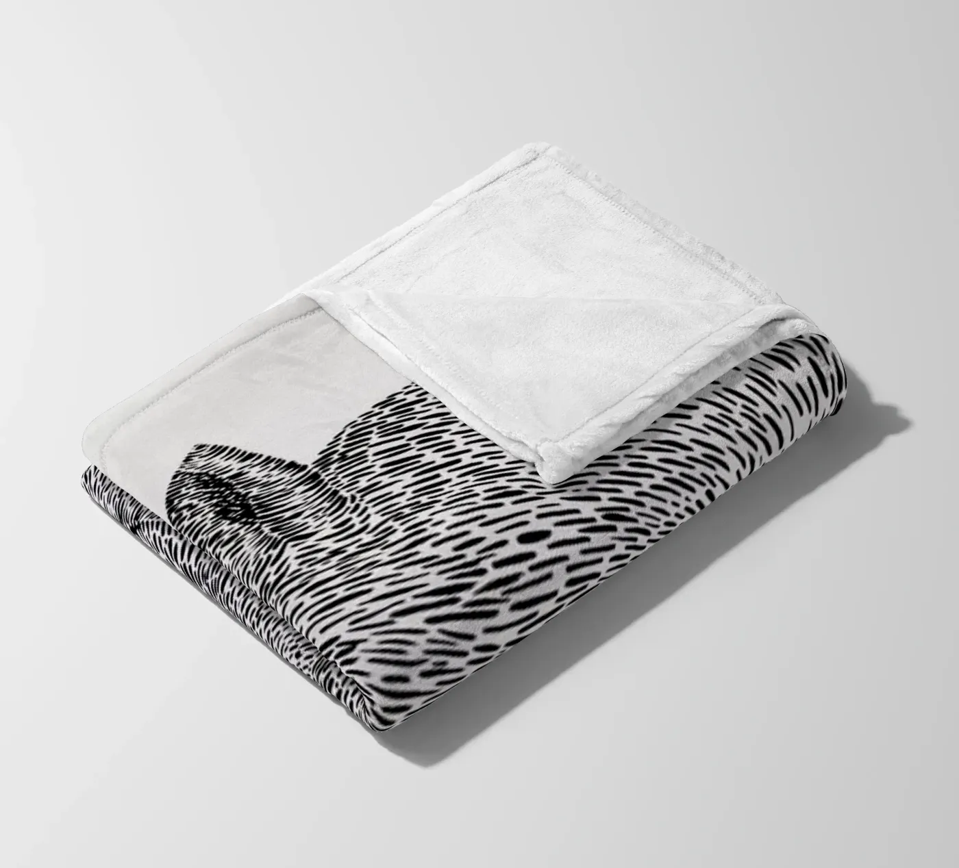 Squirrel fleece blanket by Anna Fietta