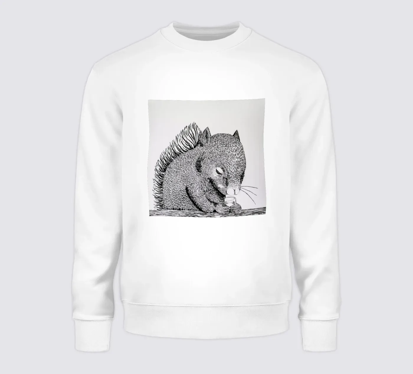 Squirrel felpa da Anna Fietta