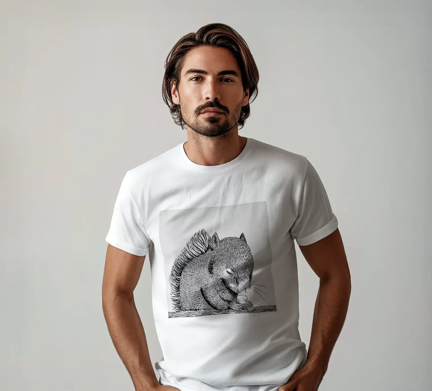 Squirrel t-shirt da Anna Fietta