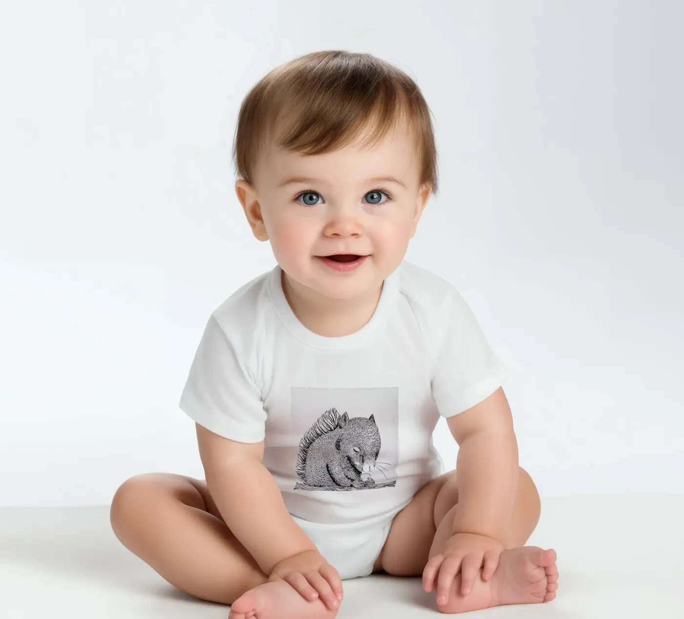 Squirrel body bébé de Anna Fietta