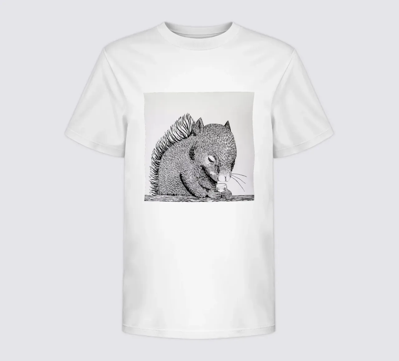 Squirrel t-shirt bambini da Anna Fietta