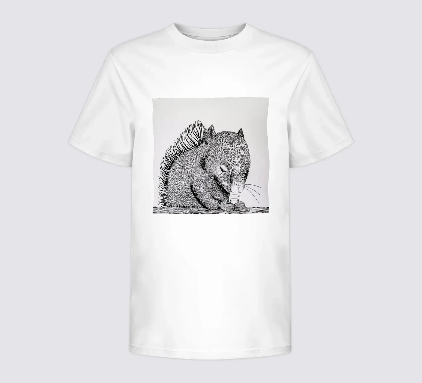 Squirrel Kinder T-Shirt von Anna Fietta