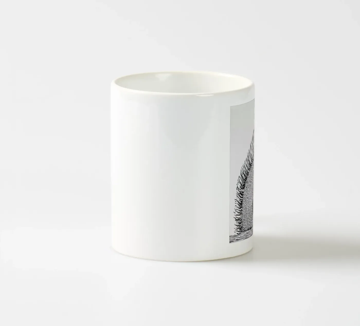 Squirrel ceramic mug by Anna Fietta