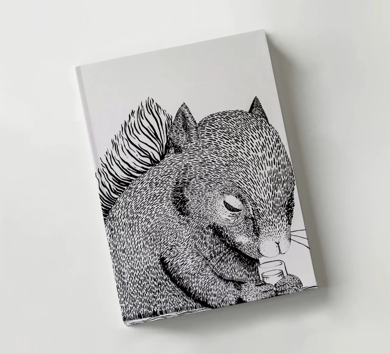 Squirrel notebook by Anna Fietta