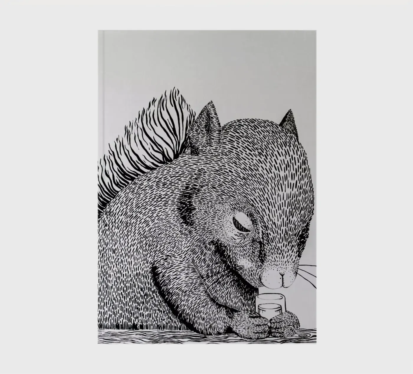 Squirrel notebook by Anna Fietta