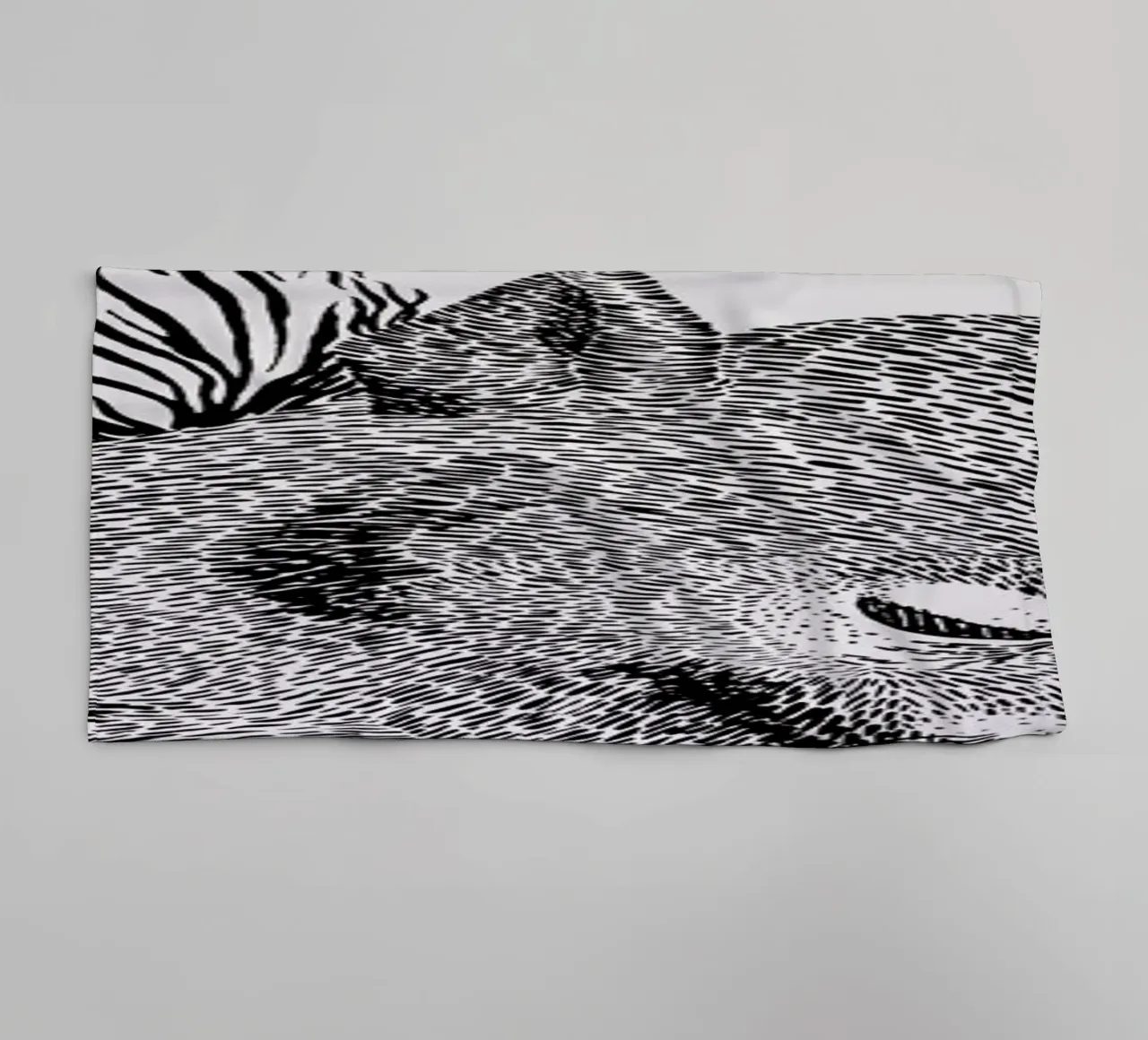 Squirrel towel by Anna Fietta