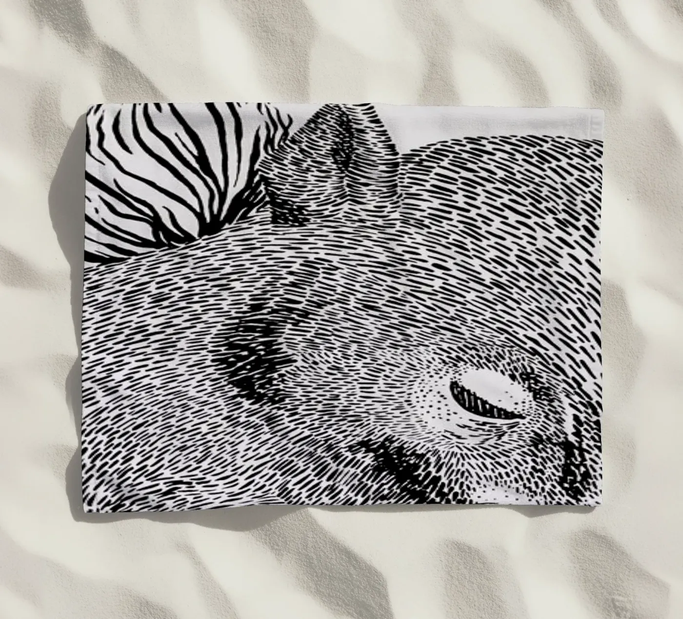 Squirrel serviette de plage de Anna Fietta