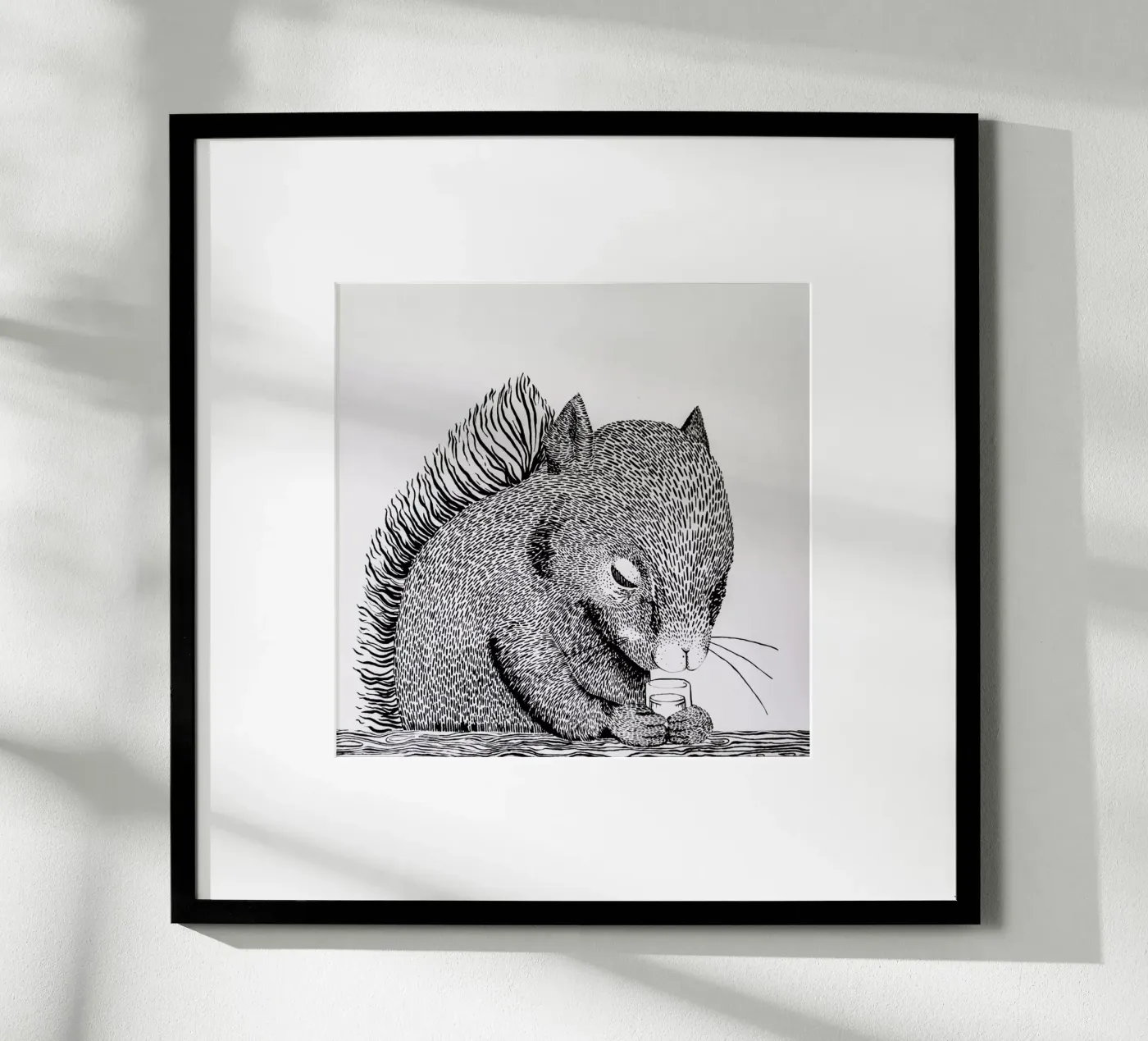 Squirrel poster de Anna Fietta