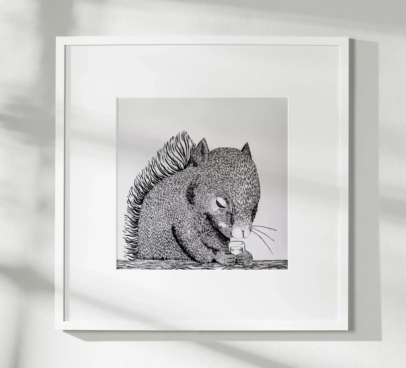 Squirrel Poster von Anna Fietta