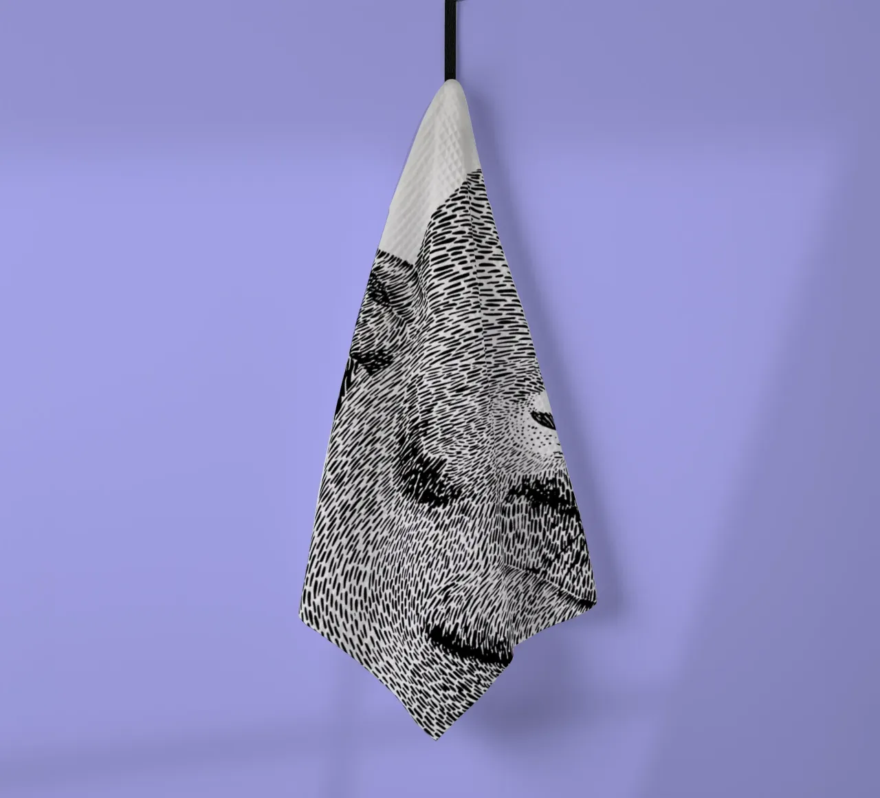 Squirrel theedoek van Anna Fietta