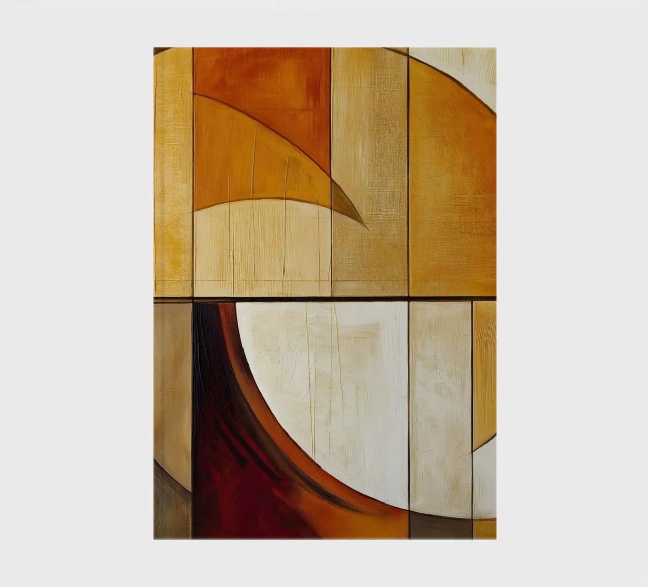 Abstract in brown tones notebook by Imagine
