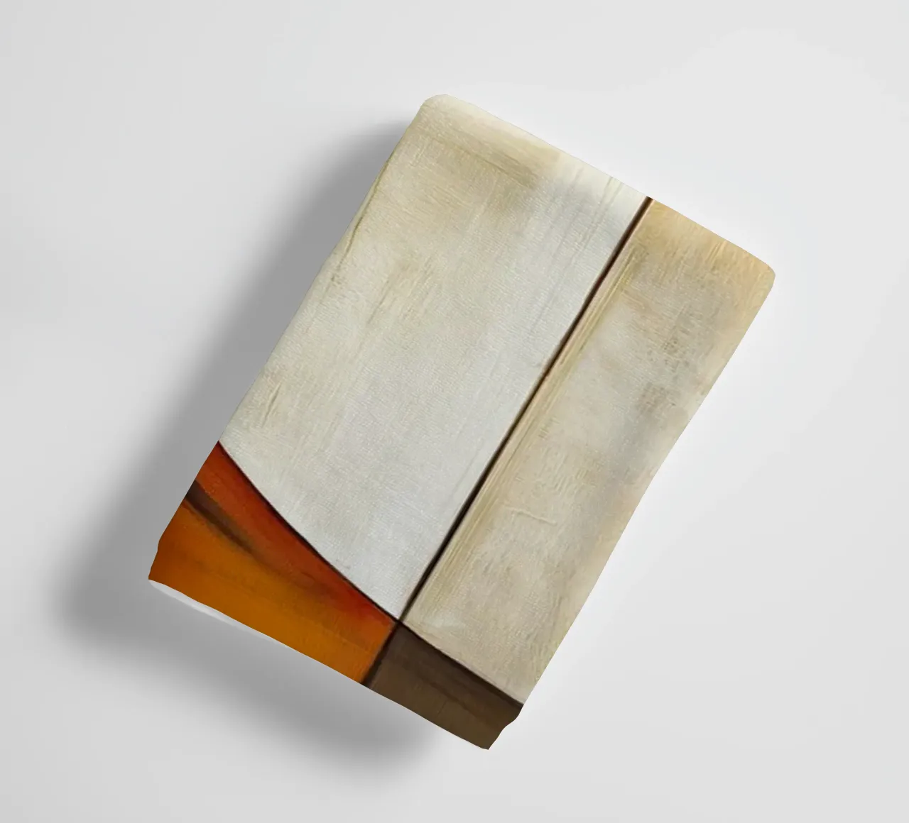 Abstract in brown tones towel by Imagine