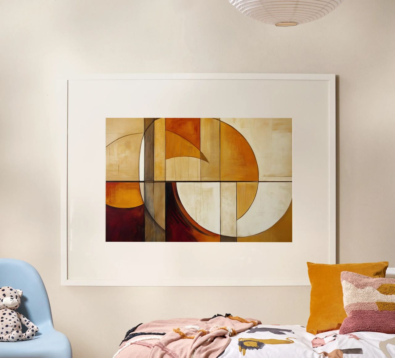 Abstract in brown tones poster by Imagine