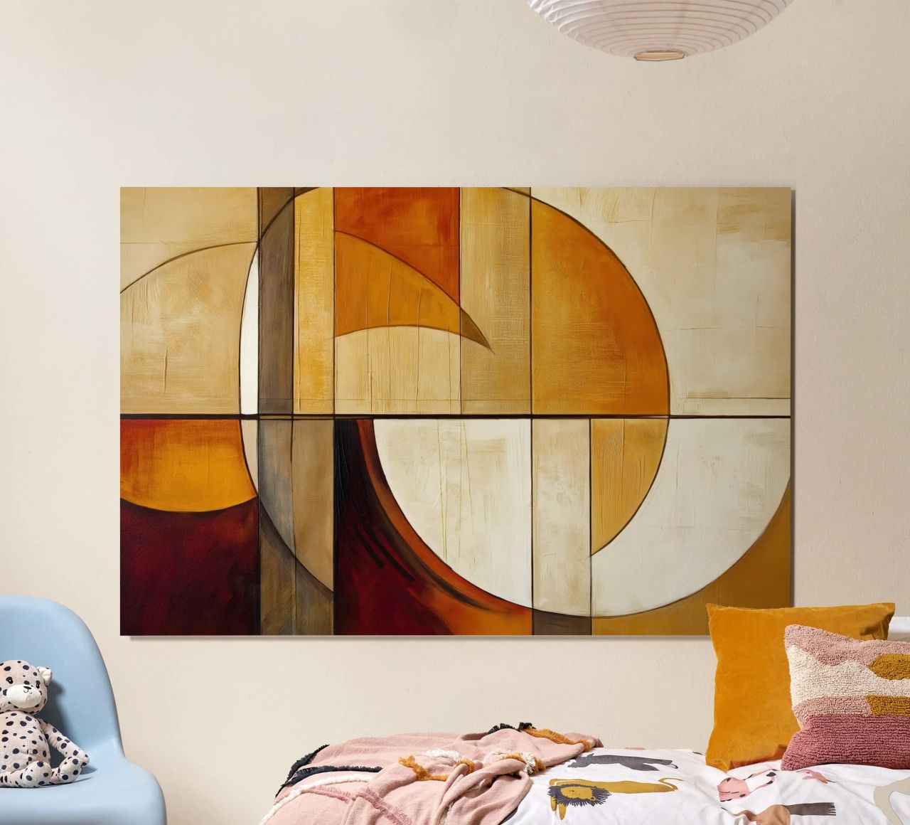 Abstract in brown tones poster by Imagine