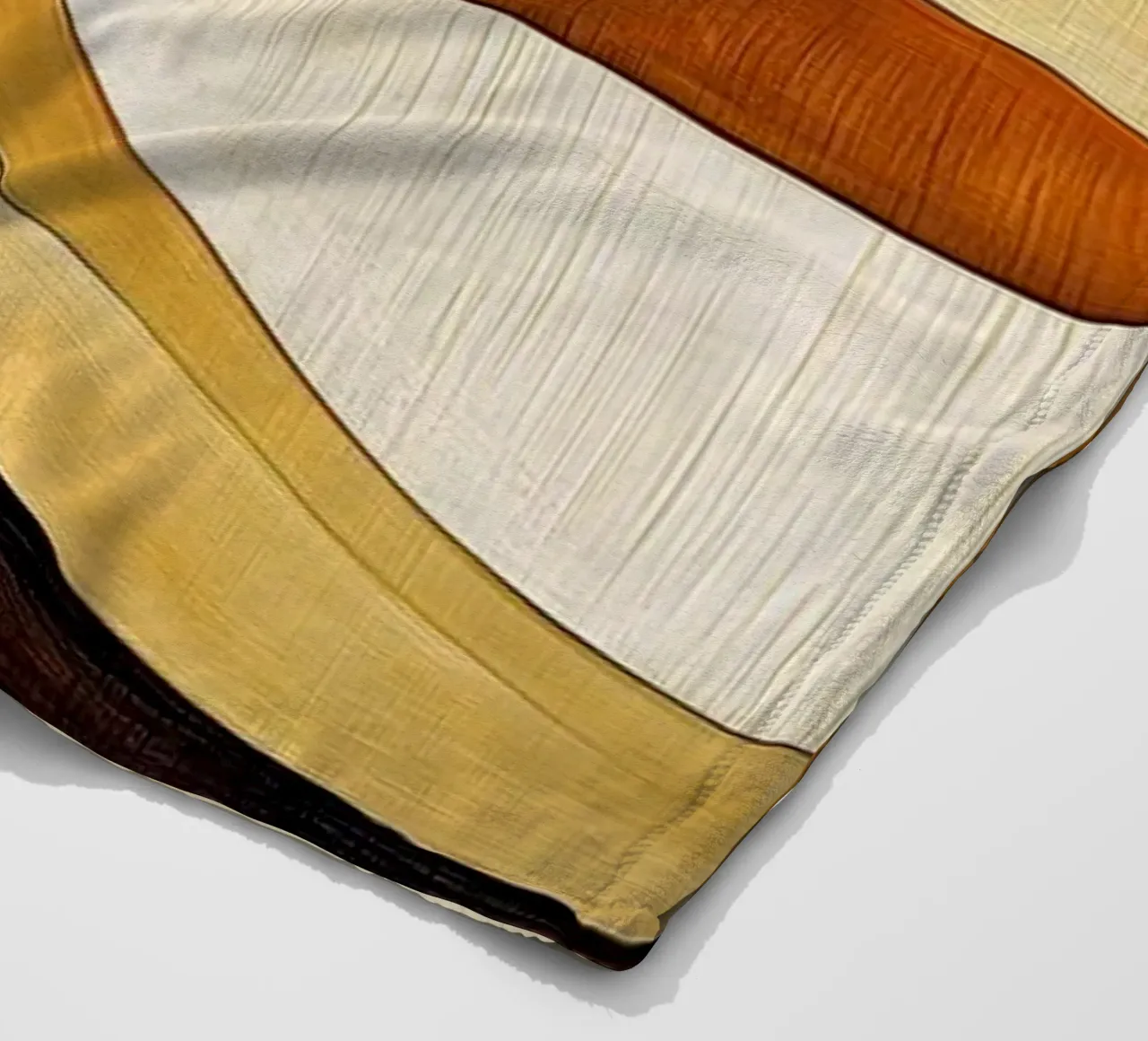 Marrone astratto coperta in pile da Imagine