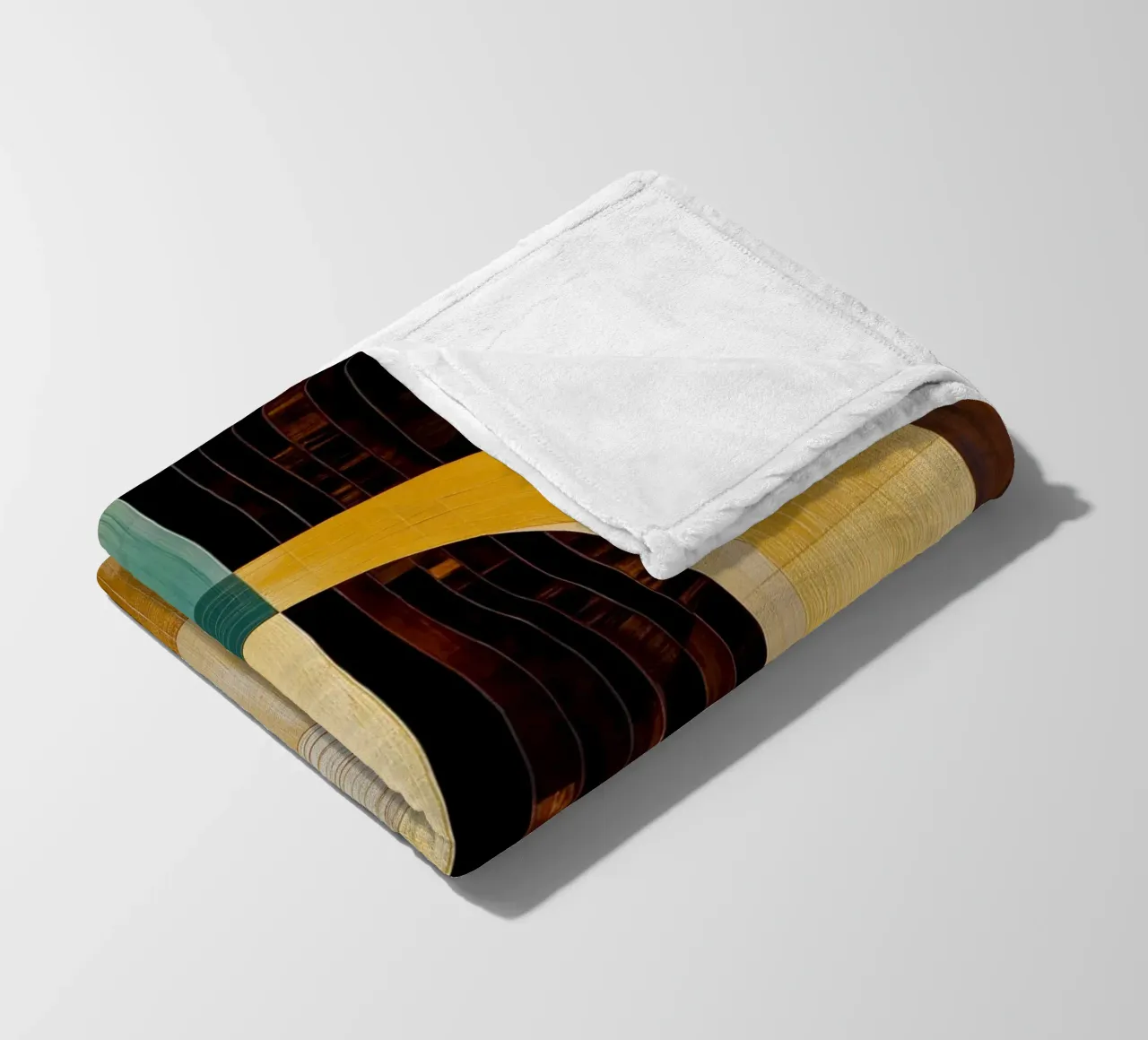 Forme astratte coperta in pile da Imagine