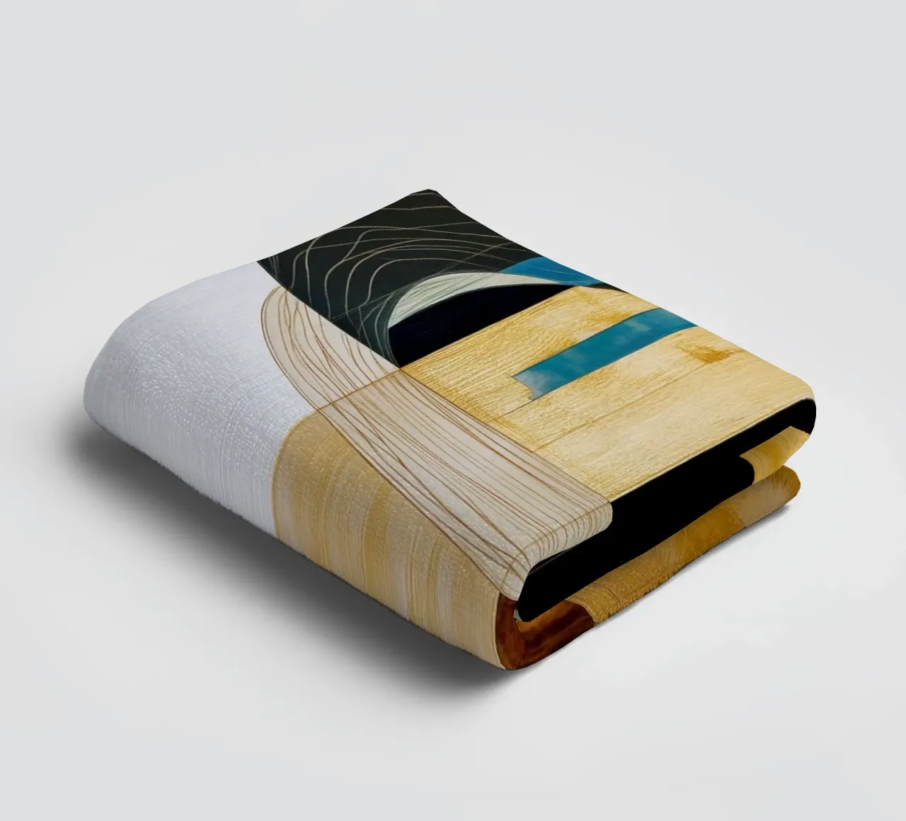 Abstract forms towel by Imagine
