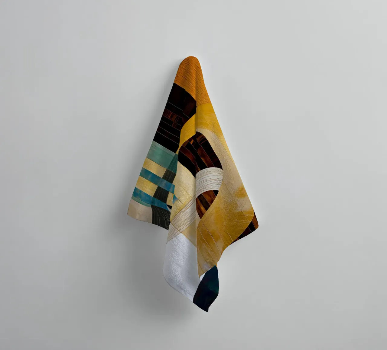 Abstract forms towel by Imagine