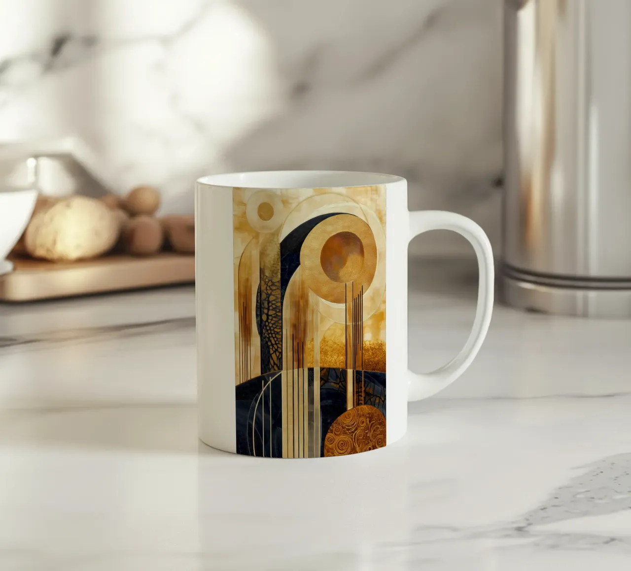 Paesaggio astratto tazza in ceramica da Imagine