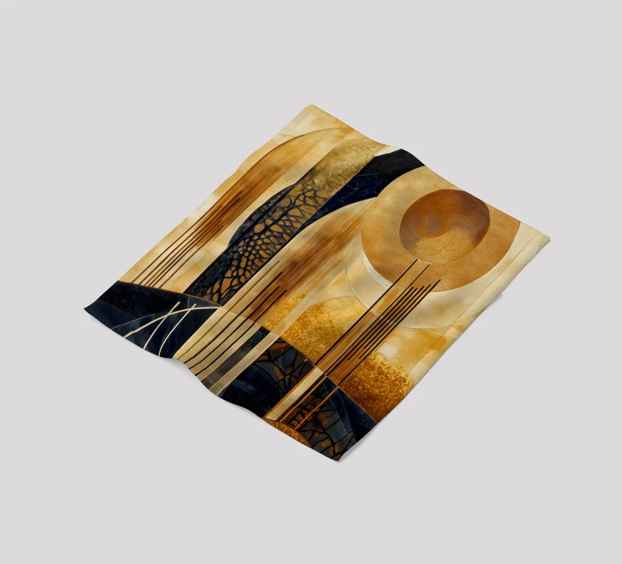 Paesaggio astratto coperta in pile da Imagine