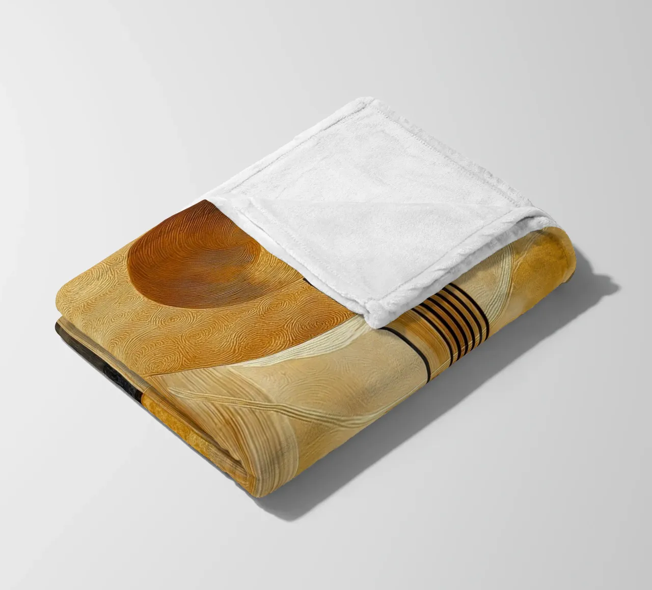 Paesaggio astratto coperta in pile da Imagine