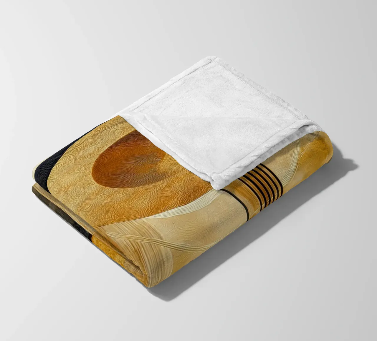 Paesaggio astratto coperta in pile da Imagine
