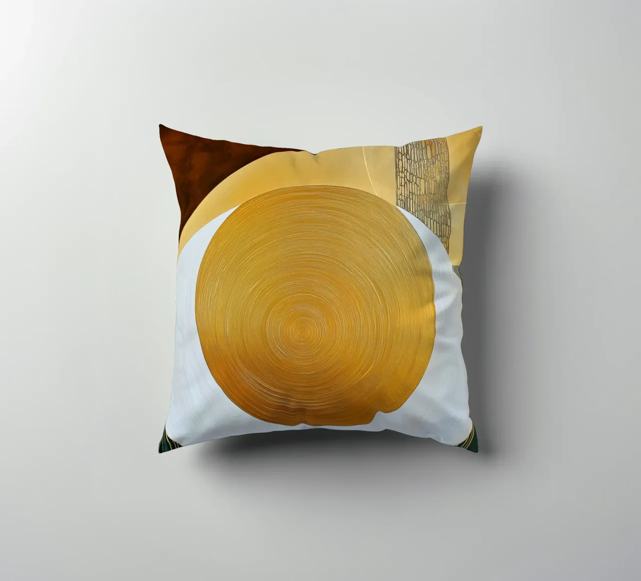 Abstract round shape decorative cushion by Imagine
