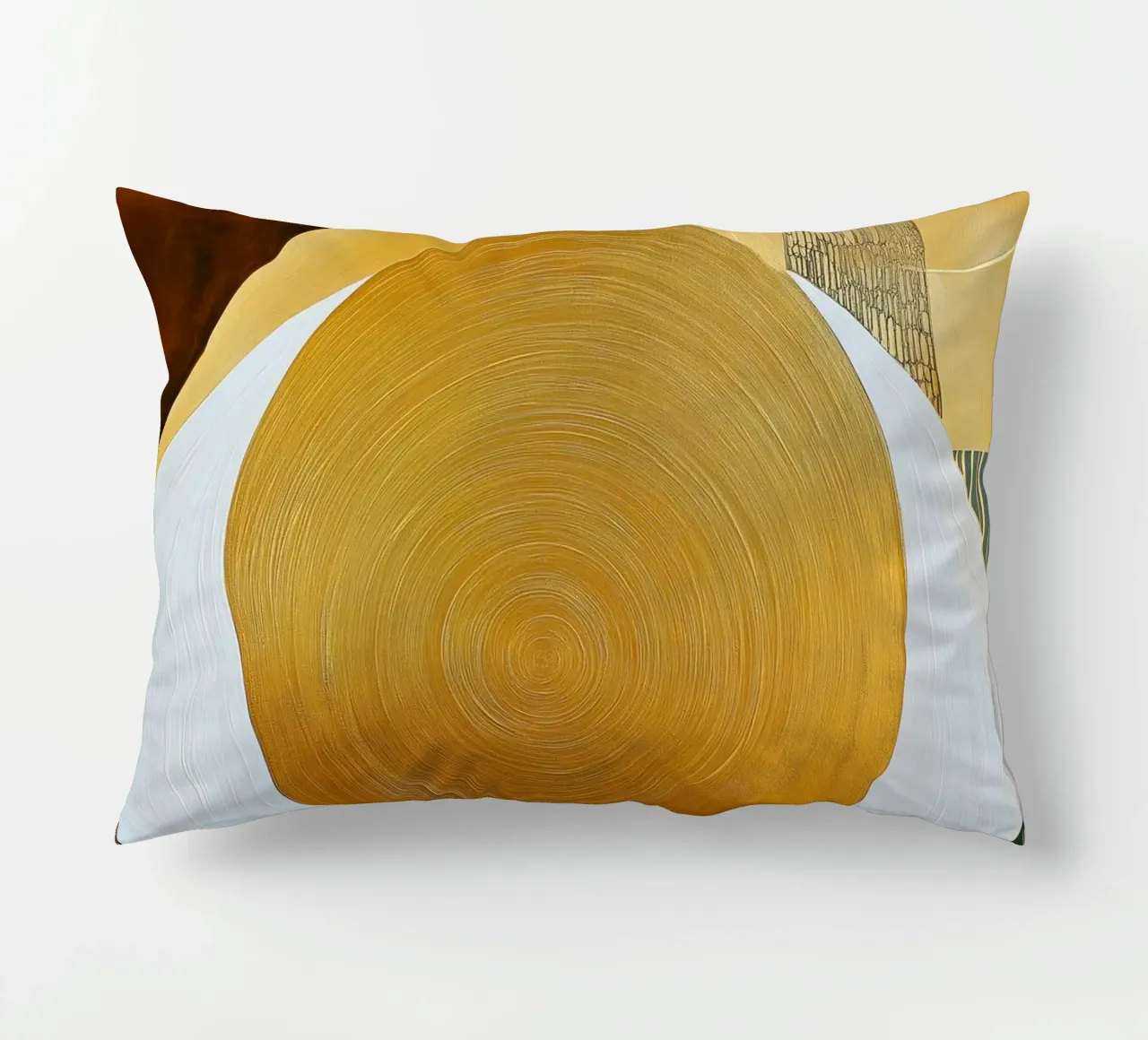 Abstract round shape decorative cushion by Imagine