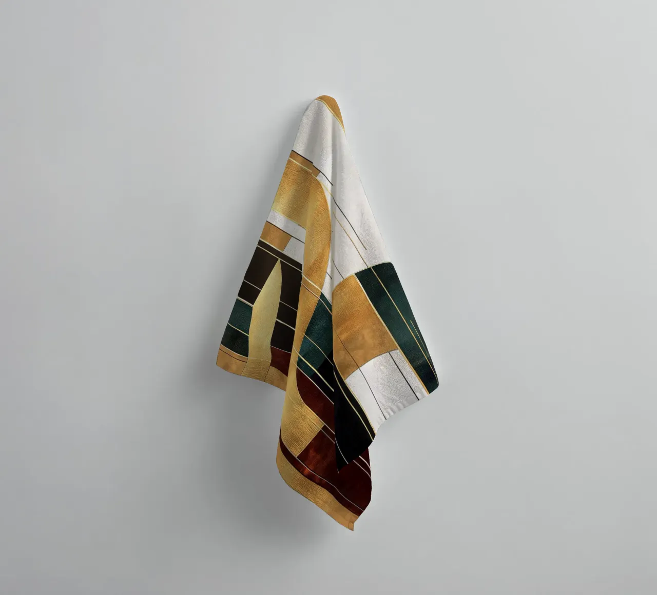 Abstract lines towel by Imagine