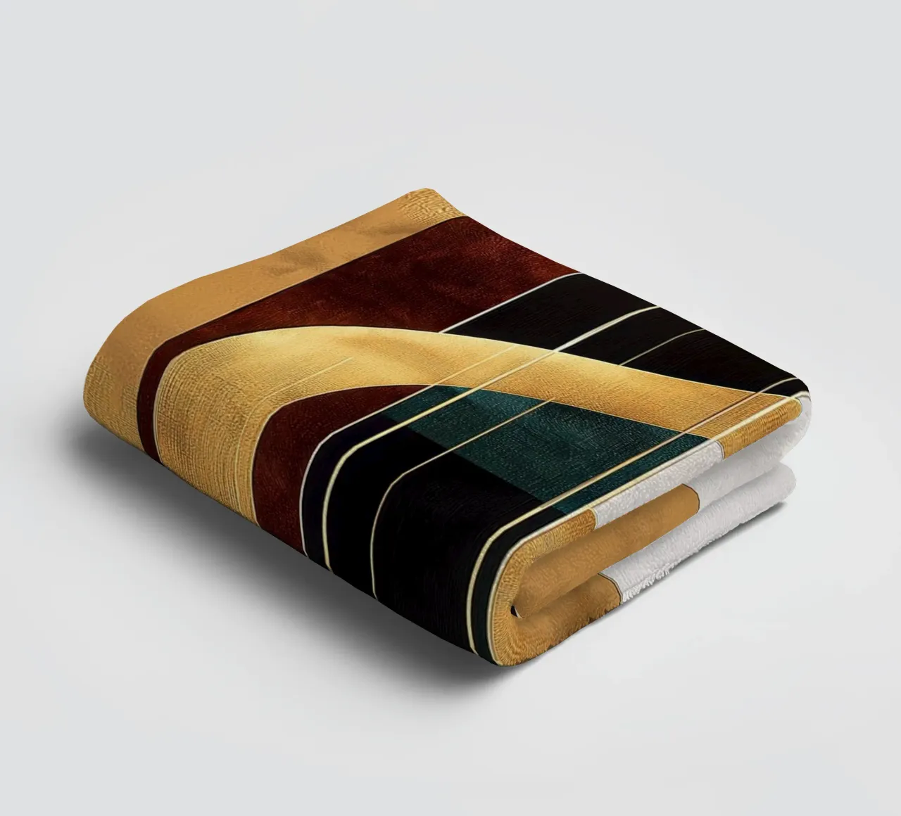Abstract lines towel by Imagine