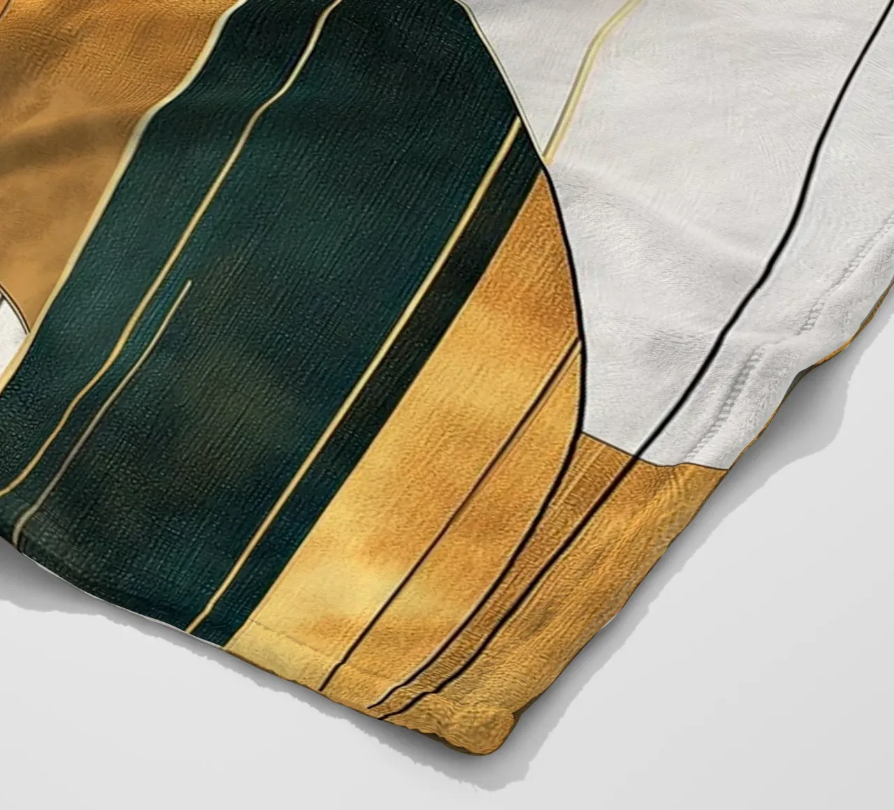 Linee astratte coperta in pile da Imagine