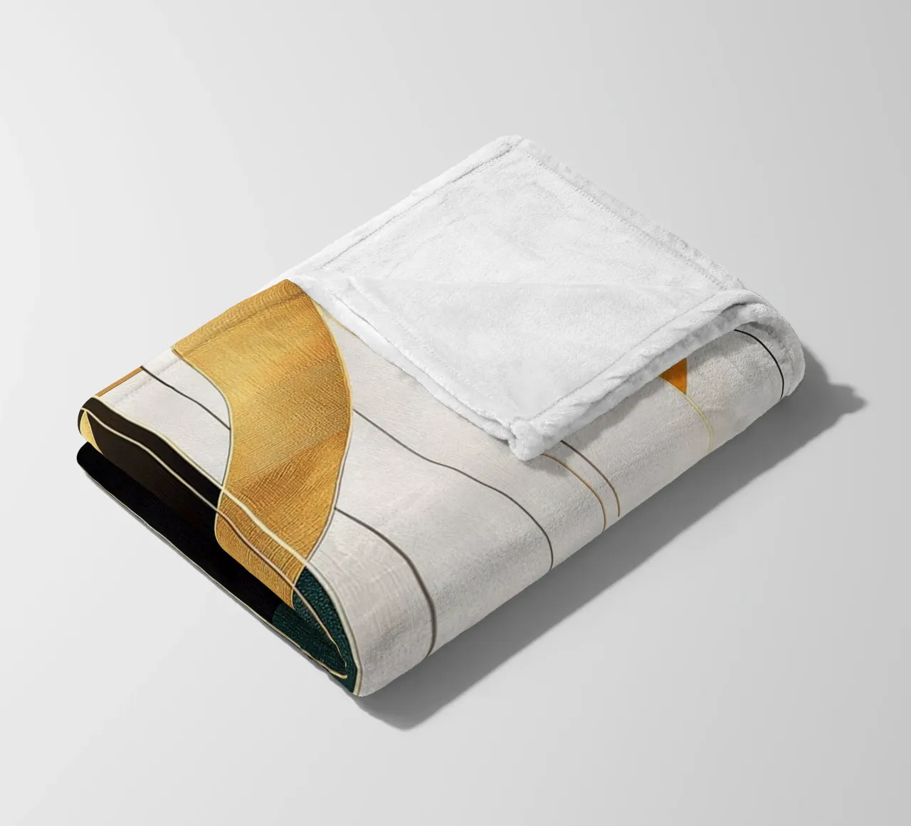 Linee astratte coperta in pile da Imagine